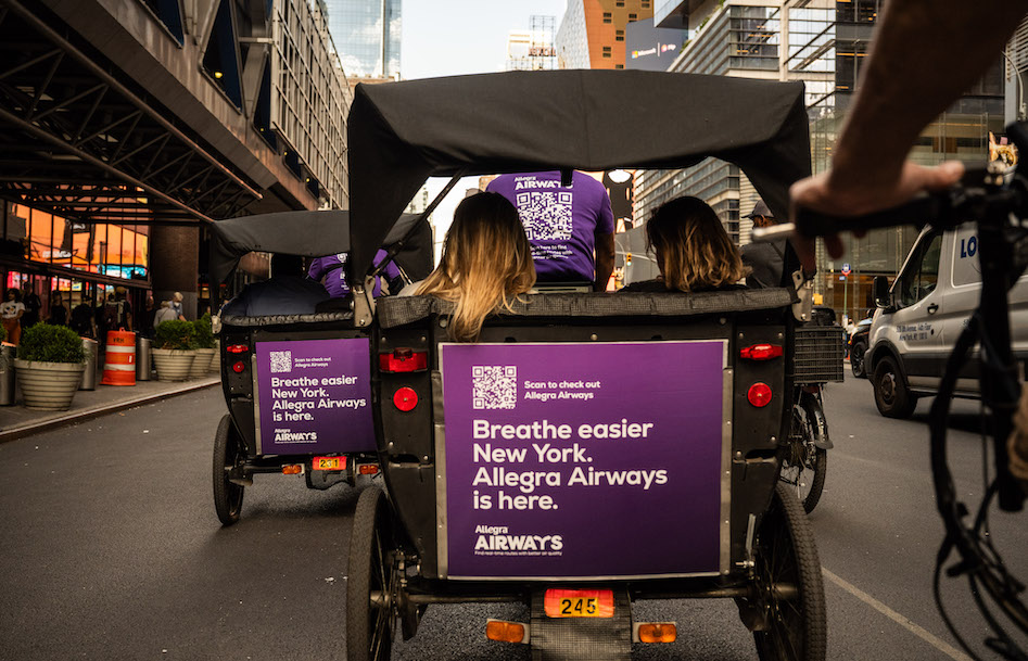 Pedicab Advertising | Print Wiki
