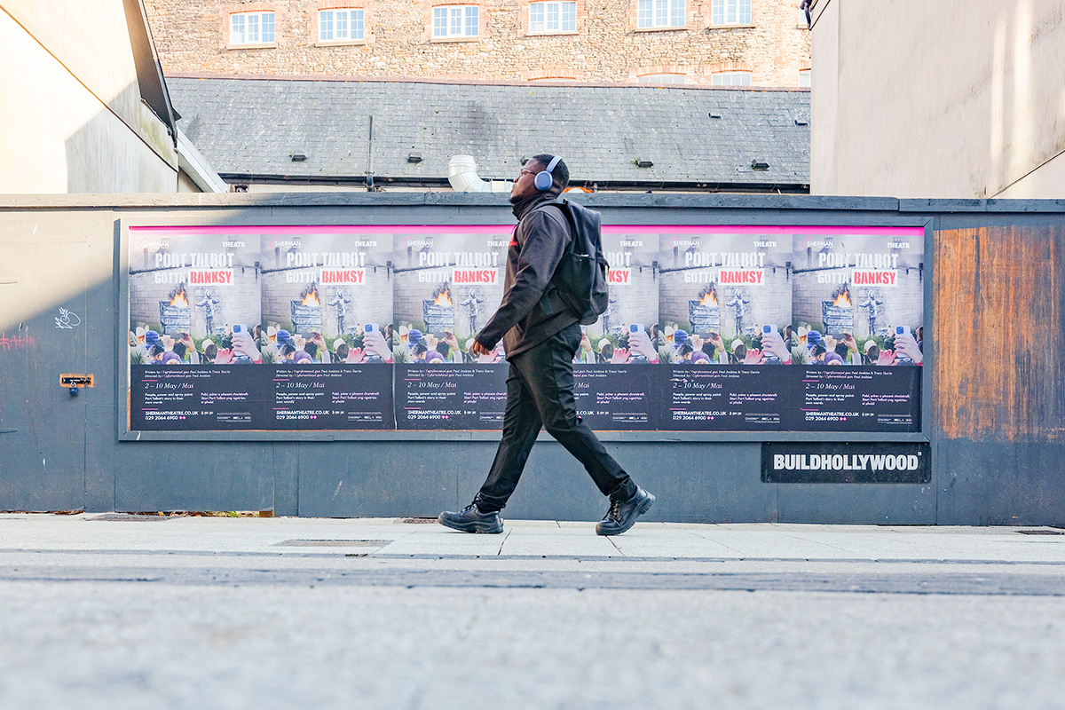 Wheatpasting Build Hollywood